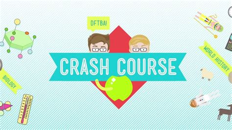 The Crash Course team has produced more than 45 courses on a wide variety of subjects, including organic chemistry, literature, world history, biology, philosophy, theater, ecology, and many more. . Crash course you tube